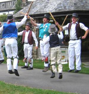 Tinners' Morris at Dartmoor Folk Festival